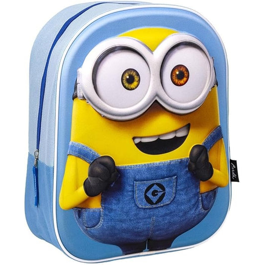 Zaino Minions - The Rise Of Gru 3D (Bob 2) Zainetto Scuola Asilo Bambino Bambina