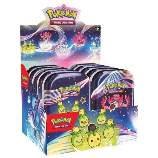 Pokemon Mini Tin: Destino Di Paldea Box Sigillato 10 Pz Gcc Card Game Tgc Nuovo