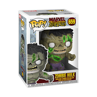 Funko Pop ! Marvel Zombies - Zoombies Hulk - (659) Statuetta Vinyl Figure 9Cm
