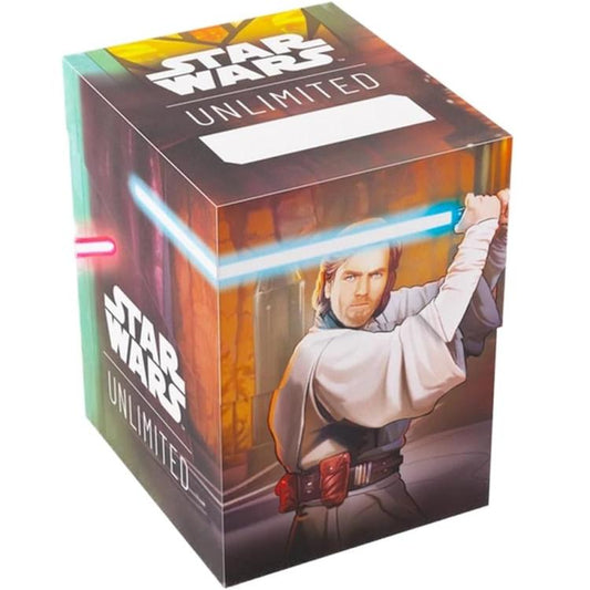 Star Wars Unlimited Soft Crate (Obi-Wan Kenobi/Darth Maul) Deck Box Portacarte