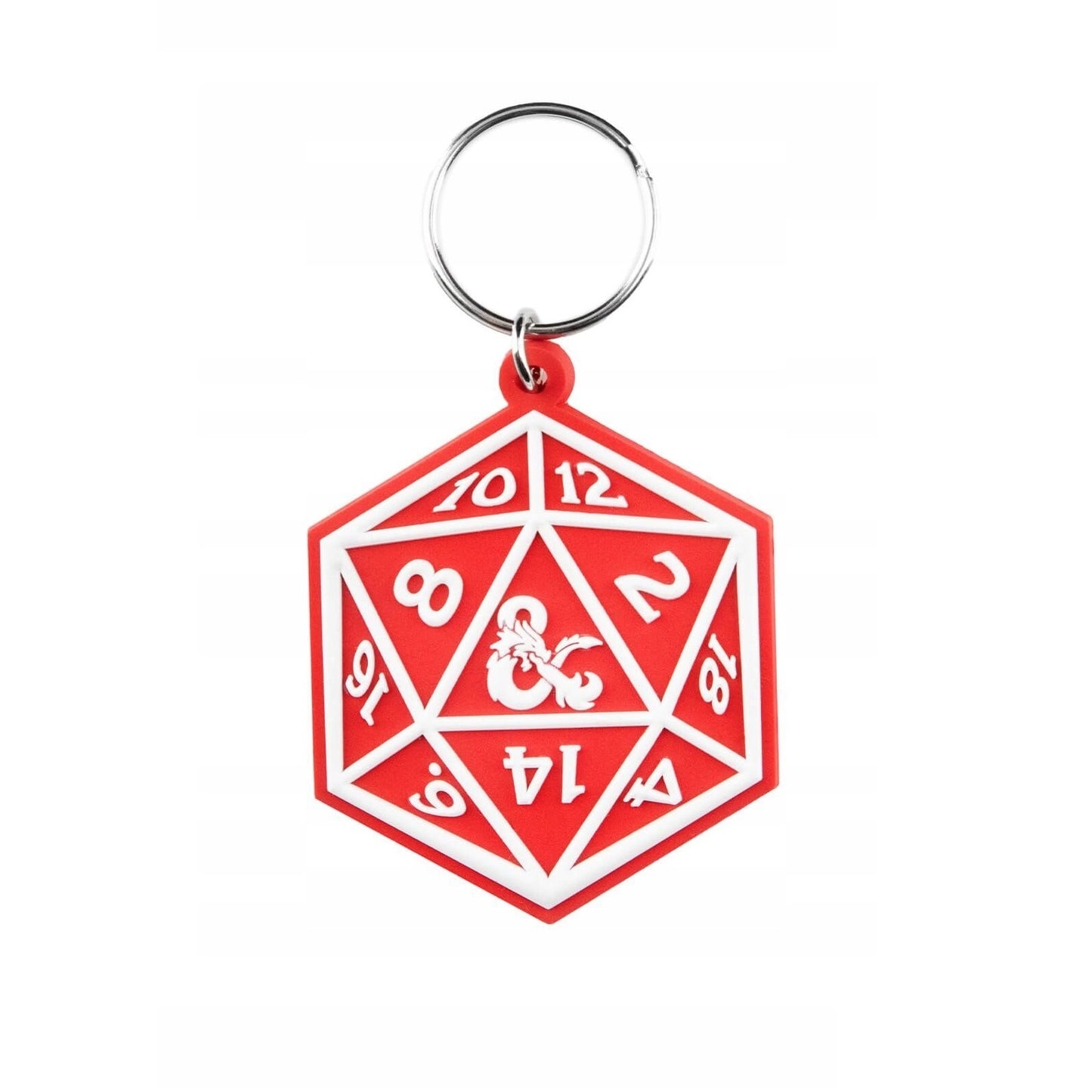 Pyramid Portachiavi Dungeons & Dragons (Dice) - Keychain In Gomma