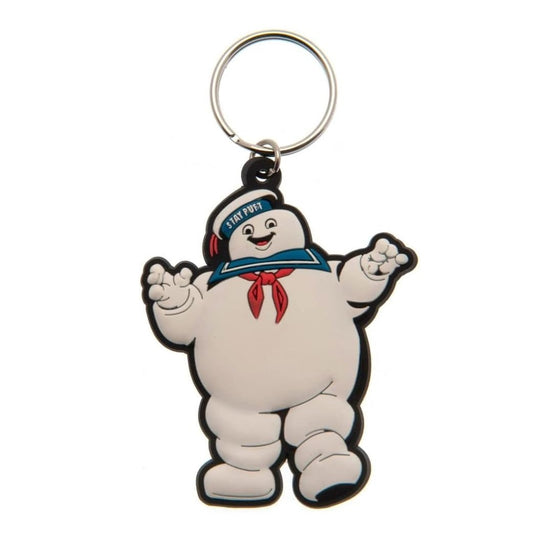 Pyramid Portachiavi Ghostbusters (Stay Puft) - Keychain In Gomma