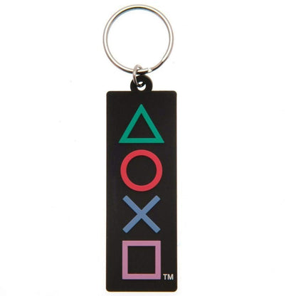 Pyramid Portachiavi Playstation (Forme) - Keychain In Gomma