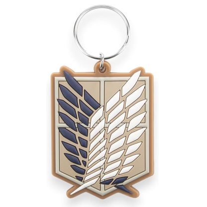 Pyramid Portachiavi Attack on Titans (Logo) - Keychain In Gomma