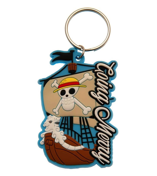 Pyramid Portachiavi One Piece Netflix (The Going Merry) - Keychain In Gomma