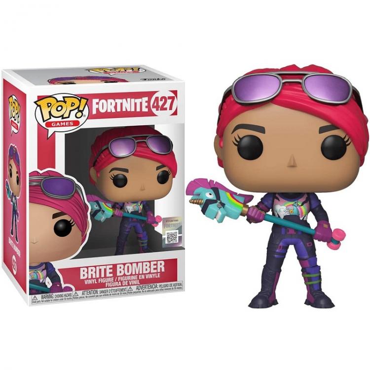 Funko Pop ! Games Fortnite Brite Bomber (427) Vinyl Figure Statua Da Collezione