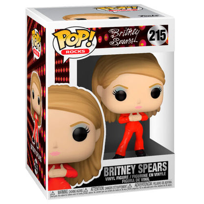 Funko Pop ! Rocks Britney Spears - Britney Spears (215) Catsuit Red Vinyl Figure