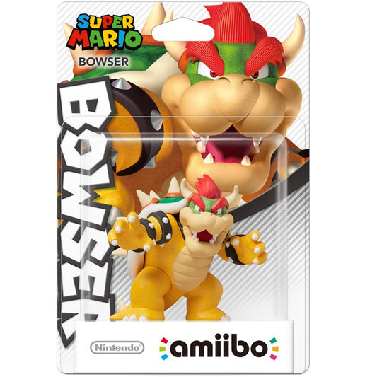 AMIIBO NINTENDO SUPER MARIO - BOWSER - STATUA COLLEZIONE SMASH BROS FIGURE