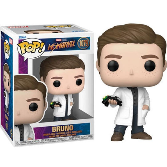 Funko Pop ! Ms Marvel Studios - Bruno (1079) Boy Vinyl Figure Disney Plus Film