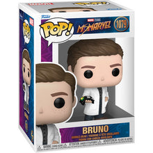 Funko Pop ! Ms Marvel Studios - Bruno (1079) Boy Vinyl Figure Disney Plus Film