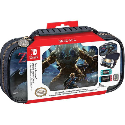 Nintendo Switch Travel Case Custodia Zelda Breath Of The Wild Comp Con Oled/Lite