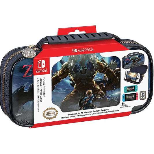 Nintendo Switch Travel Case Custodia Zelda Breath Of The Wild Comp Con Oled/Lite