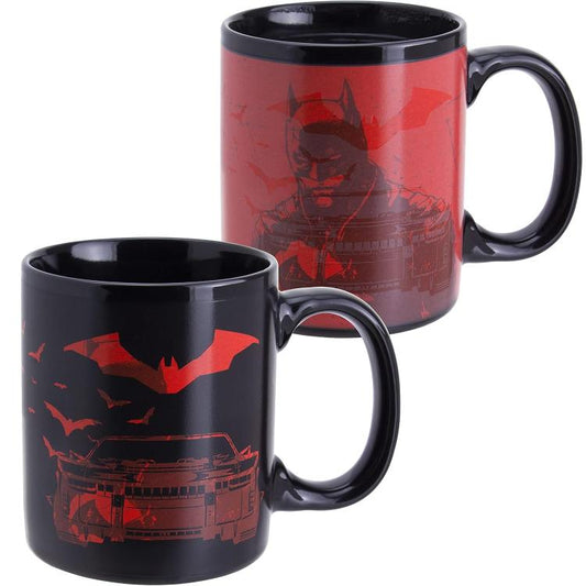 Paladone Tazza Dc Comics: The Batman "Heat Change Mug" Caffe Cambia Colore 300Ml