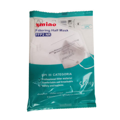 BULK MASCHERINA PROTETTIVA FFP2 PACK 20 PEZZI 5 STRATI PROTEZIONE SCHIZZI