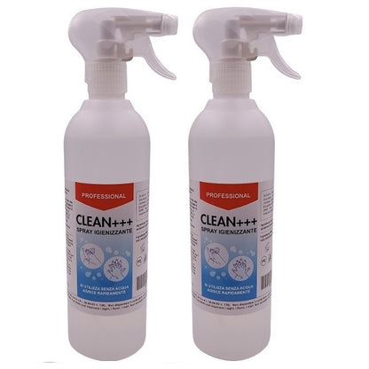Professional Clean++ Spray Igienizzante 750Ml X2 Ambienti Casa Tessuti Superfici