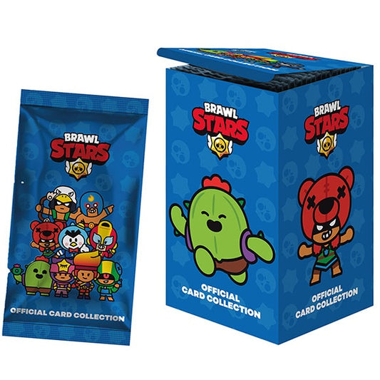 BRAWL STARS SCATOLA DA 20 BUSTINE DA 5 CARD (100 CARD) NUOVA COLLEZIONE 2024