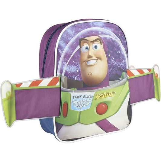 Zaino Toy Story Buzz Lightyear 3D Zainetto Scuola Cartella Asilo Bambino Bambina
