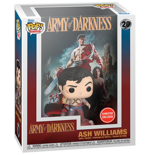 Funko Pop Vhs Covers Army Of Darkness - (20) Ash Williams Exclusive Vinyl Figure