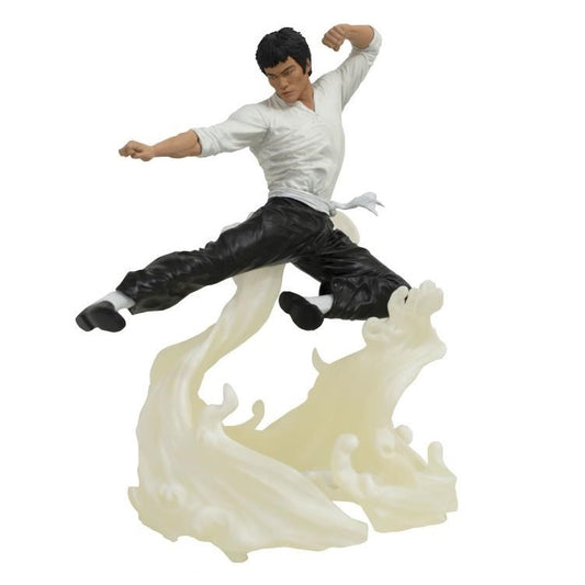 DIAMOND SELECT GALLERY DIORAMA TOYS BRUCE LEE "AIR" STATUA FIGURE STATUETTA 25CM