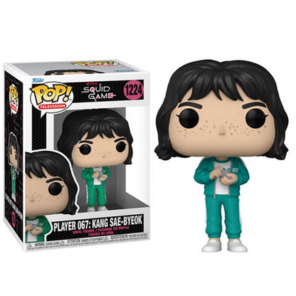 Funko Pop ! Television Squid Game - (1224) Player 067 Kang Sae-Byeok Figure 9Cm