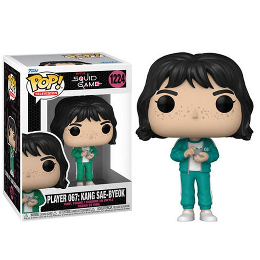 Funko Pop ! Television Squid Game - (1224) Player 067 Kang Sae-Byeok Figure 9Cm