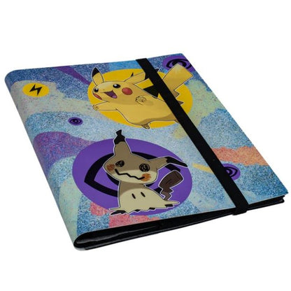 Ultra Pro Pokemon Raccoglitore Portfolio 9 Tasche 10 Pag Pikachu/Mimikyu Binder