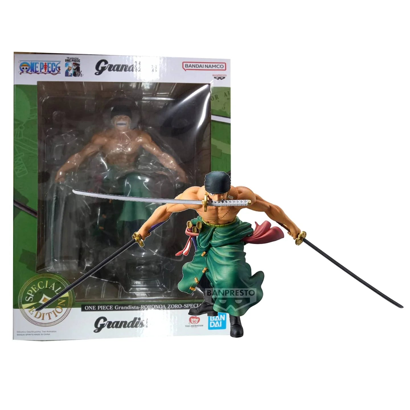 Banpresto Grandista Roronoa Zoro One Piece - Special Edition Figure 23cm