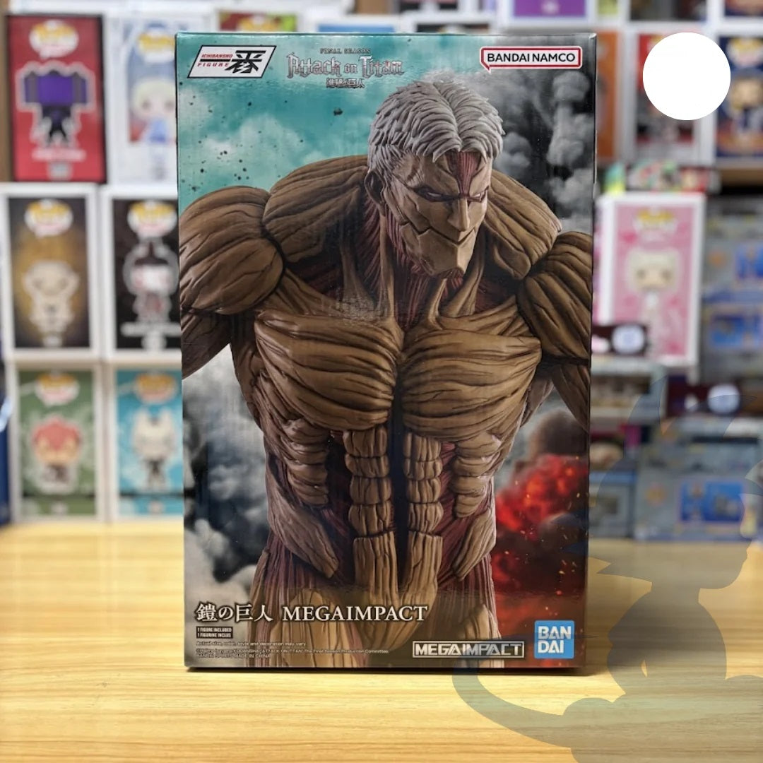 Bandai - Attack On Titan: Final Season (Armored Titan) Heaven - MEGAIMPACT - Banpresto Ichibansho - Figure  30 cm
