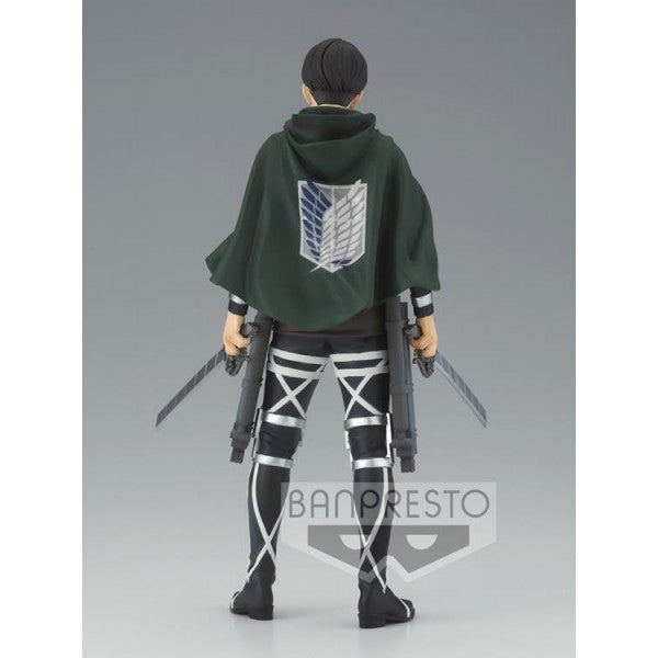 BANPRESTO ATTACK ON TITAN FINAL SEASON FIGURE LEVI SPECIAL 16 CM STATUA A.O.T.