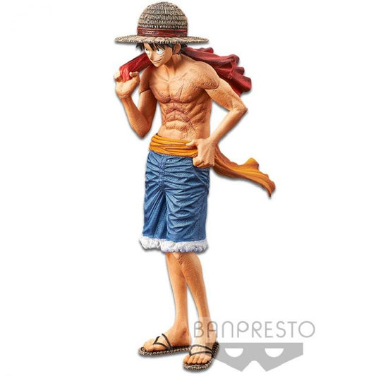 BANPRESTO ONE PIECE - MONKEY D. LUFFY RUBBER PVC VOLUME 2 FIGURE STATUA NUOVA