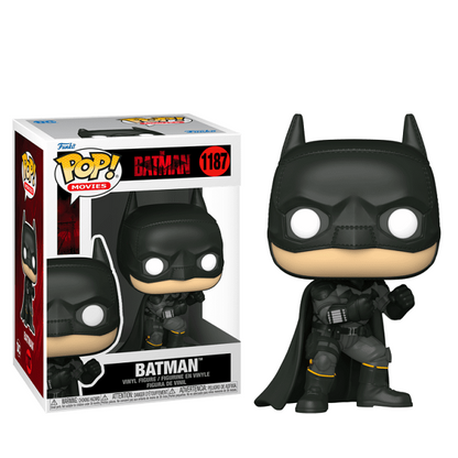 Funko Pop ! Movies Dc The Batman - (1187) Batman Robert Pattinson Figure Movie