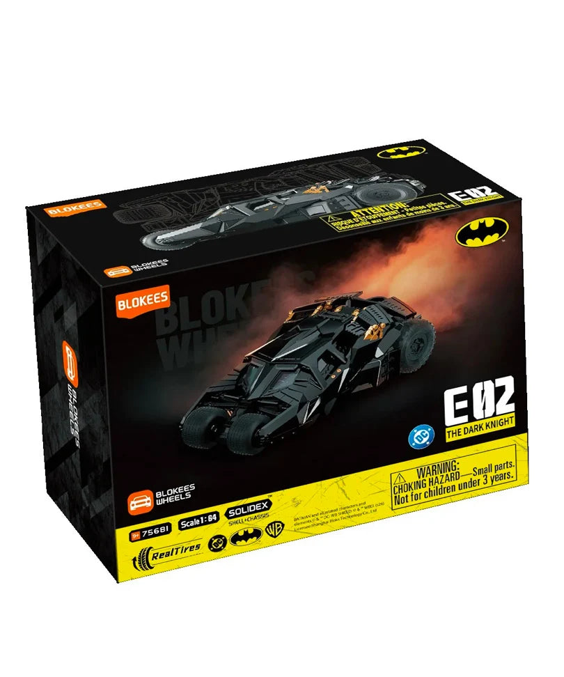 Blokees DC - Batman Wheels Dark Night E02 - Model Kit - 6 Set (Box Intero) Action Figure 75681