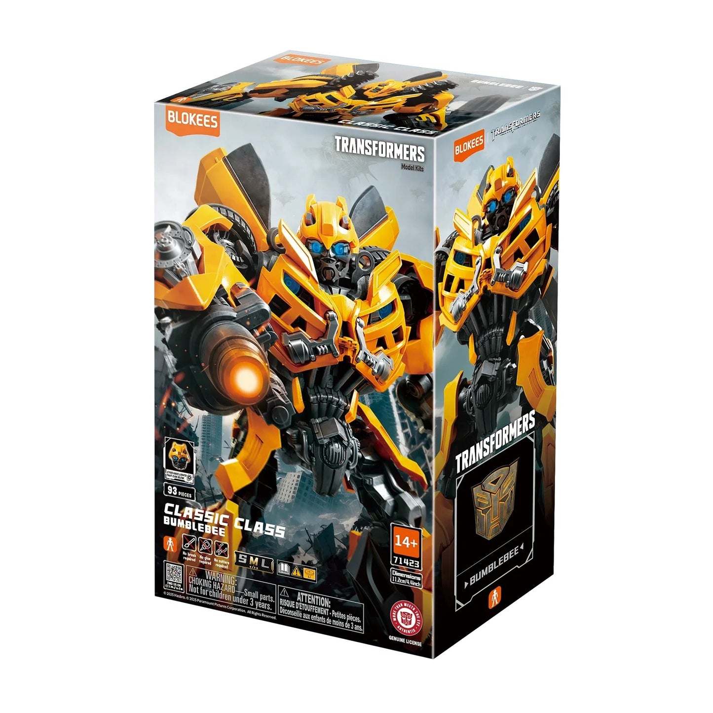 Blokees Transformers Model Kit Classic Class 23 (Bumblebee) Action Figure 71423