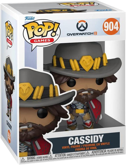 Funko Pop ! Games - Overwatch 2 - (904) Cassidy - Vinyl Figure Videogioco 9Cm