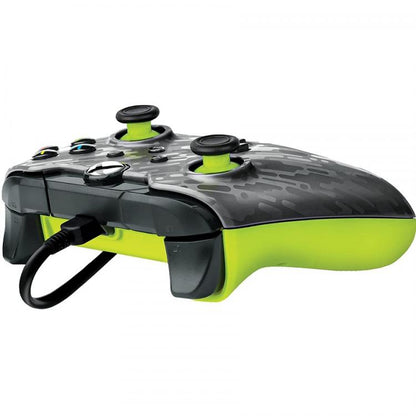 Pdp Eletric Carbon Wired Controller Xbox One Series X Verde Nero Joystick Filo