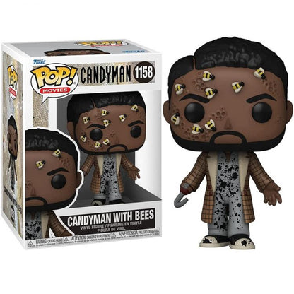 Funko Pop ! Movies Candyman - Candyman With Bees (1158) Vinyl Figure 9Cm Nuovo