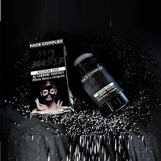 Face Complex Maschere Stick Skin Booster Carbone Effetto Black Detox E Levigante