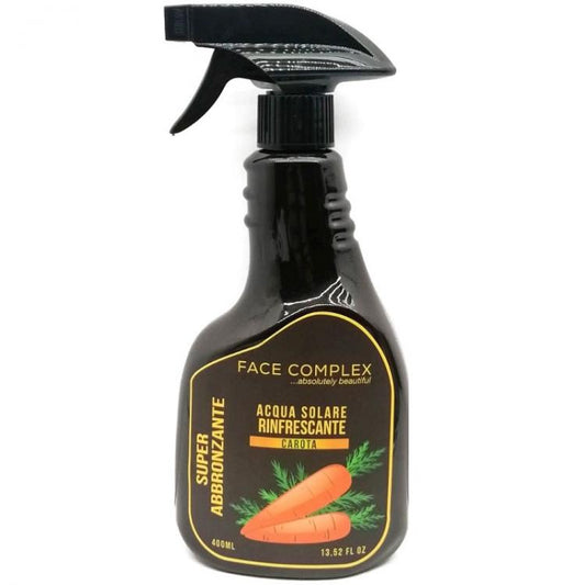 Face Complex Acqua Solare Carota Abbronzante Profumato Spray Viso Gambe Corpo