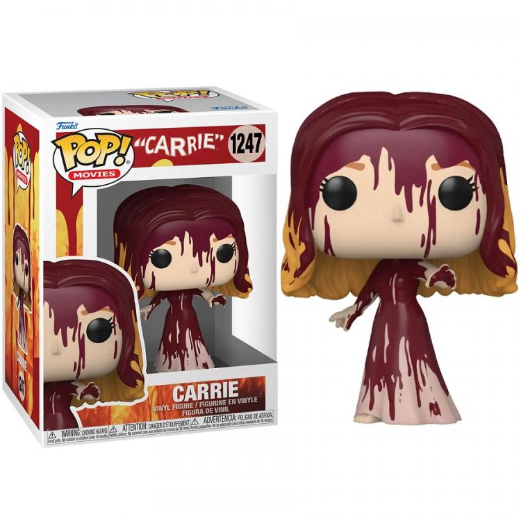 Funko Pop ! Movies Carrie - Carrie (1247) White Telekinesis Vinyl Figure Horror