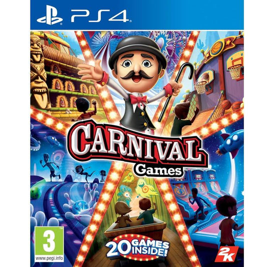 CARNIVAL GAMES PS4 VIDEOGIOCO PLAYSTATION 4 EU ITALIANO NUOVO SIGILLATO