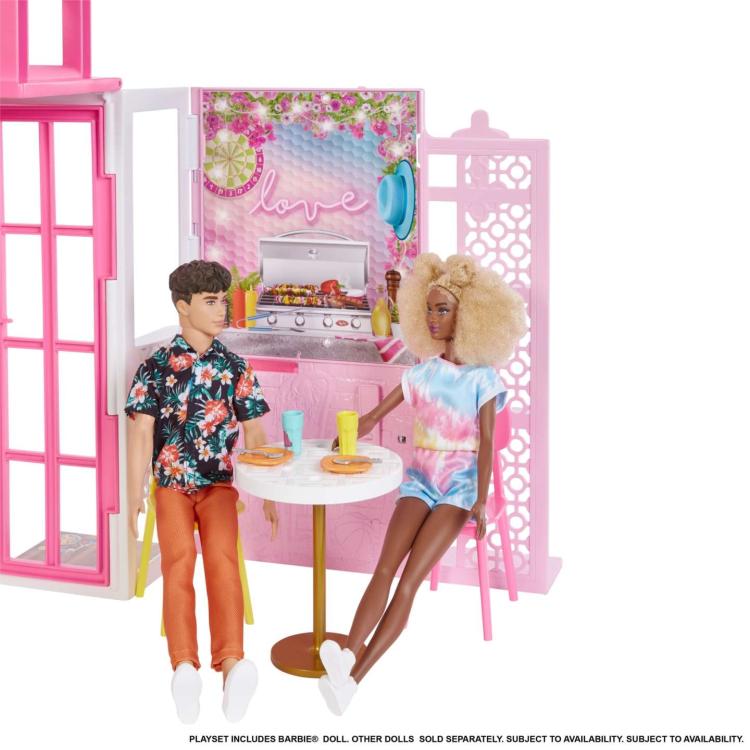 Mattel Barbie Playset Bambola Cagnolino Accessori Casa Loft Giocattolo 3+ Hcd48
