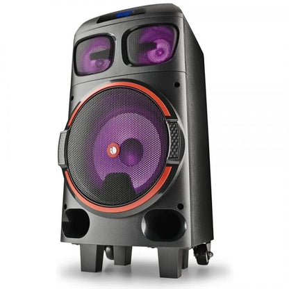 Ngs Cassa Amplificata Trolley Speaker Bluetooth Microfono Karaoke Wild Dub Zero