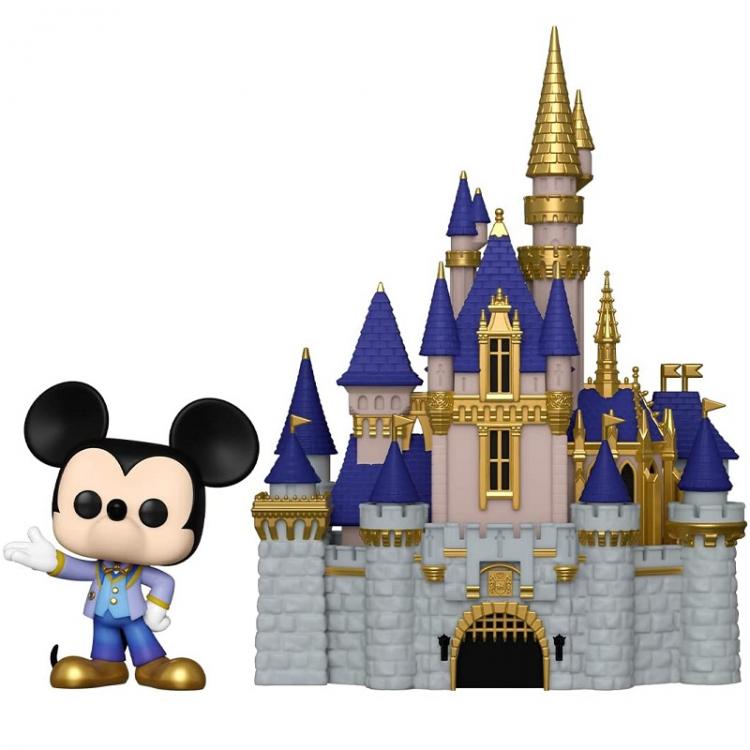 Funko Pop ! Town Cinderella Castle And Mickey Mouse (26) Walt Disney World 50Th