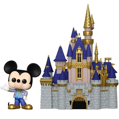 Funko Pop ! Town Cinderella Castle And Mickey Mouse (26) Walt Disney World 50Th