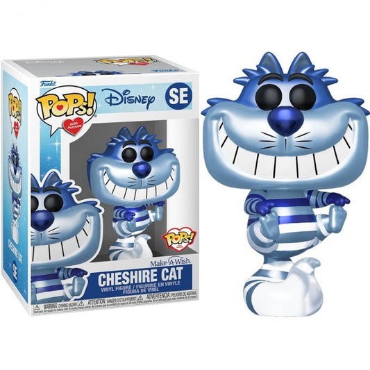 Funko Pops ! With Purpose Disney Cheshire Cat Se Make A Wish 2022 Metallic Vinyl