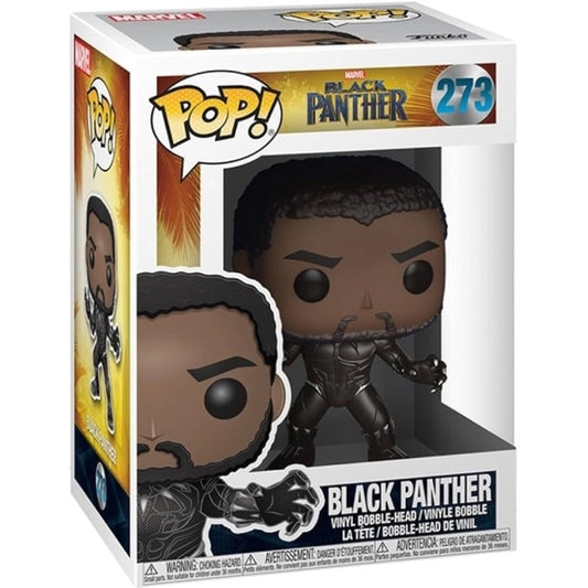 Funko Pop ! Marvel Black Panther - (273) Black Panther Figure Vinyl 9Cm In Stock