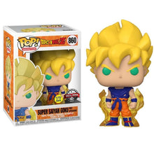 Funko Pop ! Dragon Ball Z - (860) Goku Super Sayan Figure Exclusive Glow Special
