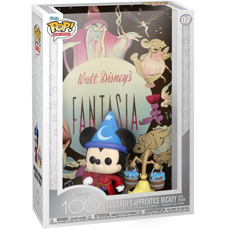 Funko Pop ! Movie Poster Disney Mickey Mouse - (07) Sorcerer'S Apprentice Mickey