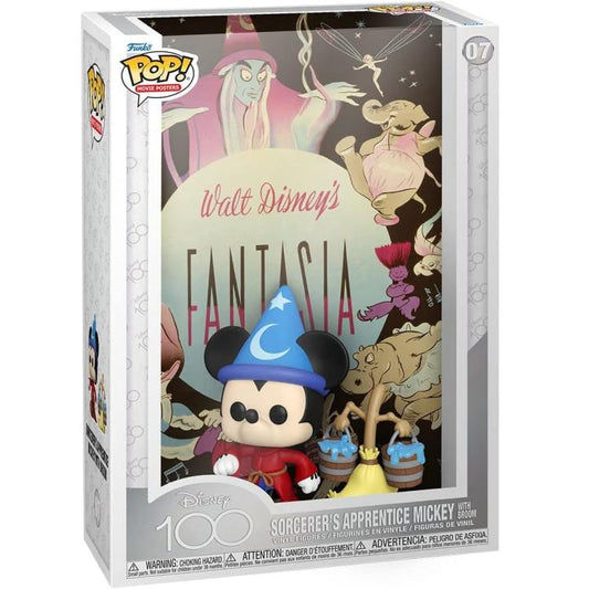 Funko Pop ! Movie Poster Disney Mickey Mouse - (07) Sorcerer'S Apprentice Mickey