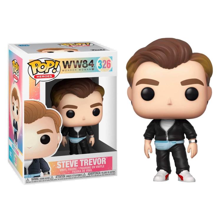 Funko Pop ! Dc Heroes Ww1984 - (326) Steve Trevor - Stautuetta Vinyl Figure 9Cm